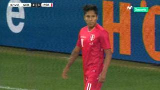 Sufre Alemania: Ruidíaz falló gol para Perú con jugadaza previa de Advíncula [VIDEO]