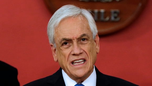 Sebastián Piñera ex presidente de Chile, en una imagen del 12 de octubre del 2021. (AFP).