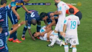 Preocupación total: Diego Ifrán recibió pelotazo en el rostro y cayó desmayado