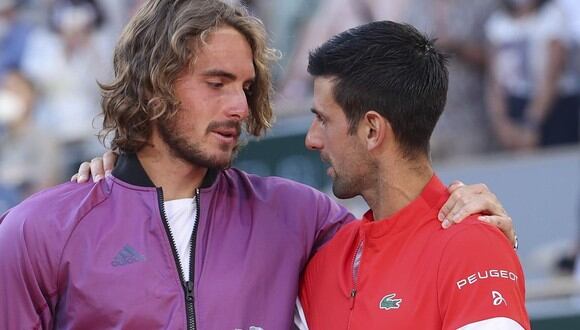Stefanos Tsitsipas criticó a Novak Djokovic por lo ocurrido en Australia. (Foto: EFE)