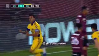 ¡Apareció el 'Apache! Carlos Tévez marcó el primero en el Boca Juniors vs Lanús por la Copa de la Liga Profesional [VIDEO]