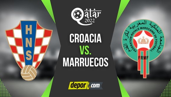 Croacia vs. Marruecos: fecha, horarios y canales de TV para ver la fecha 1 del Mundial Qatar 2022. (Diseño: Depor)