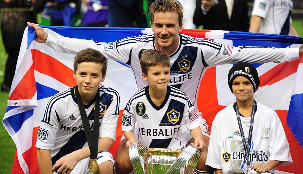 David Beckham es padre de Brooklyn (17), Romeo (13), Cruz (11) y Harper (4). (Agencias).