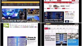 Champions League: reacción de la prensa internacional tras conocerse las llaves de octavos de final