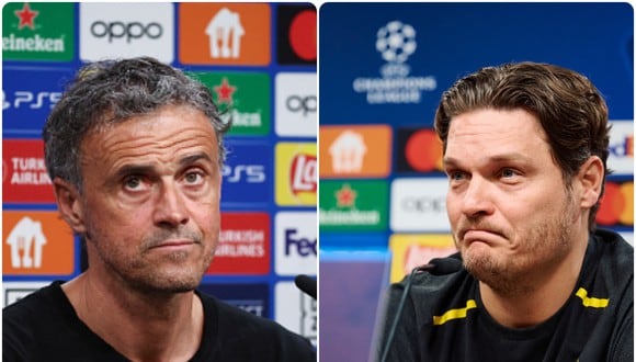 Alineaciones de PSG vs Dortmund: las pizarras de Luis Enrique y Terzic para la Champions League. (Foto: Getty Images)