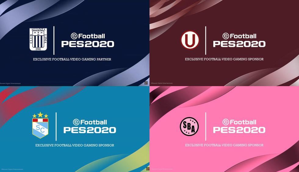 Alianza, Universitario, Cristal y Boys aparecerán en el PES 2020