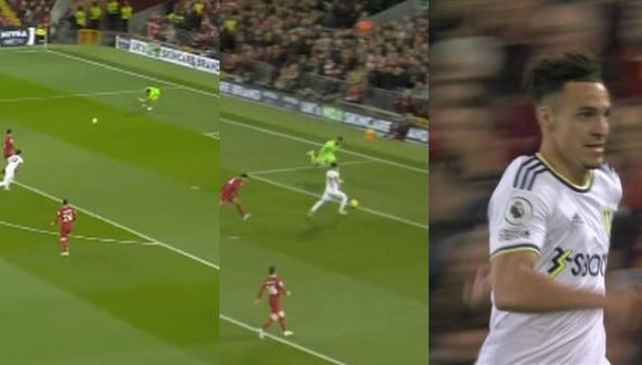 Error de Alisson y gol de Rodrigo para el 1-0 de Liverpool vs. Leeds en Premier League. (Foto: ESPN)