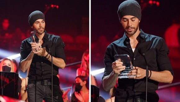 Enrique Iglesias dio las gracias por ser elegido como el "Top Latin Artist of all Time" de los premios Latin Billboard 2020. (Foto: Twitter / @latinbillboard).