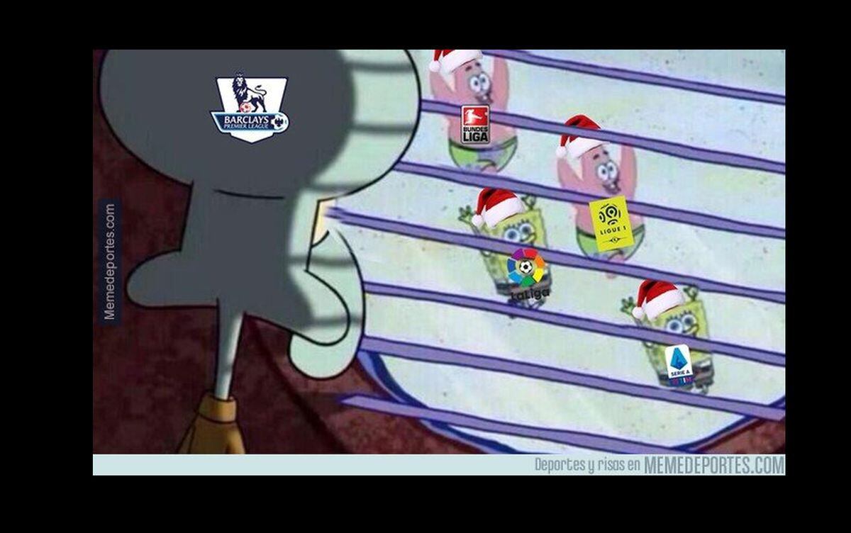 Los mejores memes de fútbol y Navidad que son furor en redes.