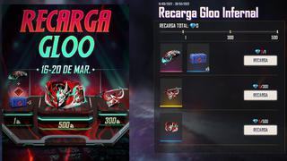 Free Fire lanza evento de recarga para que tengas la Pared Gloo - Sonrisa Infernal