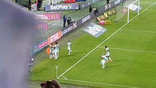 Pabón abre el marcador en el Atanasio Girardot: el 1-0 en el Atlético Nacional vs. Millonarios [VIDEO]