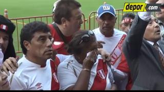 Paolo Guerrero: 'Doña Peta' lloró en marcha de solidaridad por su hijo [VIDEOS]