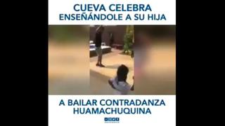 Christian Cueva le enseñó a su hija a bailar la Contradanza [VIDEO]