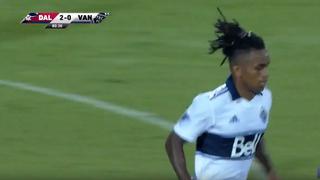 ¡Vaya golazo de Yordy Reyna! Delantero peruano inició la remontada del Vancouver Whitecaps ante Dallas en la MLS [VIDEO]
