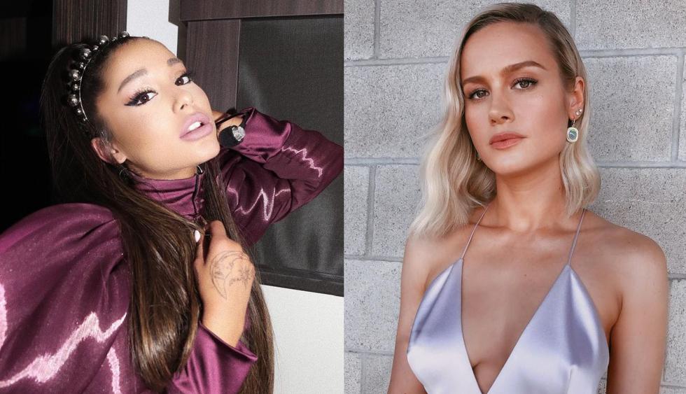 Ariana Grande comparte un video en el que Brie Larson interpreta su canción "My Everything". (Foto: @arianagrande/@brielarson)