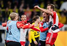 Bayern vs. Dortmund (4-0): goles y video de resumen del Clásico de Alemania