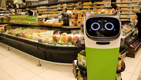 Totti, el nuevo robot de supermercado (Difusión)
