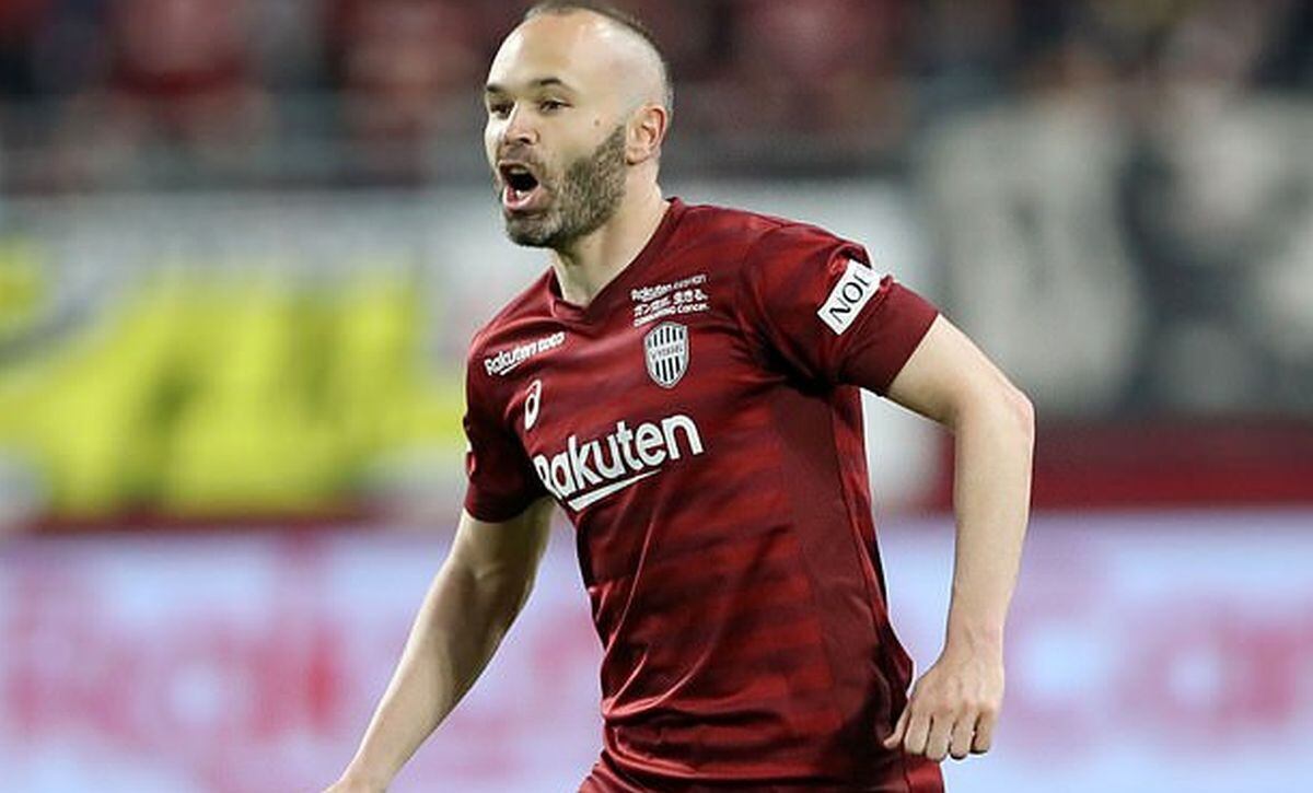 Andrés Iniesta llegó al Vissel Kobe en 2018, procedente del Barcelona. (Foto: Agencias)