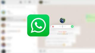 El truco para que bloquees WhatsApp Web y solo puedas ingresar con una clave