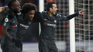 Chelsea venció 3-1 al Huddersfield Town y se aferra a la esperanza del título de la Premier League
