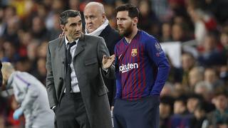 Y es uno de la casa: Messi propone nuevo técnico del Barcelona tras fracaso de Valverde en Granada