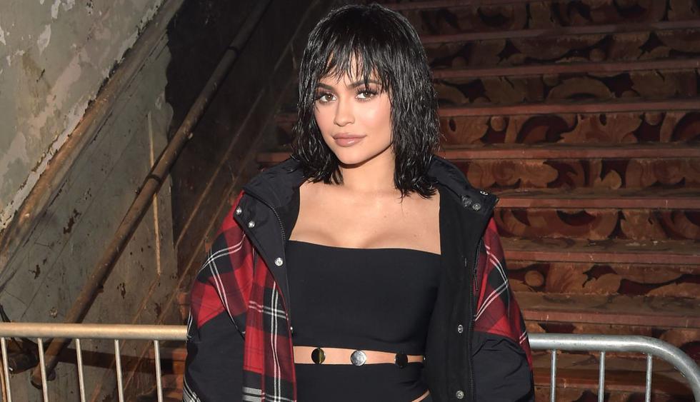 Kylie Jenner en unas fotos contrapicadas muy sensuales. (Foto: AFP)