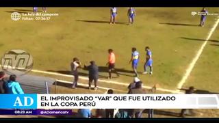 El día que árbitro improvisó "VAR" en la Copa Perú [VIDEO]