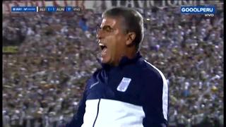 Se enojó: la reacción de Pablo Bengoechea tras el gol que marcó Alianza Universidad [VIDEO]