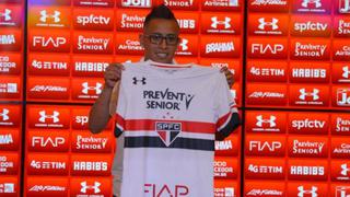 Christian Cueva y el número de camiseta con el que jugará en Sao Paulo