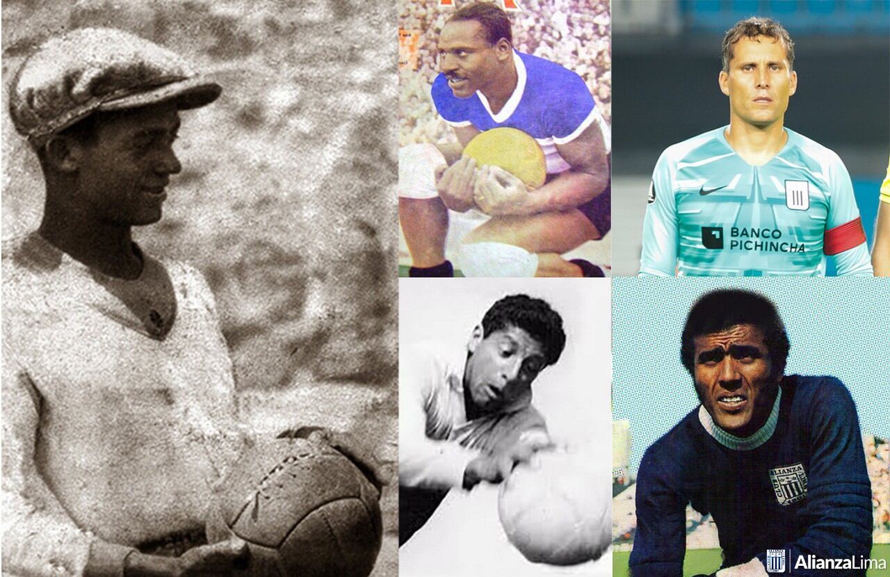 Alianza Lima rindió homenaje a sus grandes arqueros.