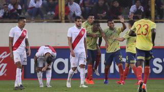 Nos dejaron en blanco : Perú perdió 3-0 con Colombia en el estadio Monumental [VIDEO]
