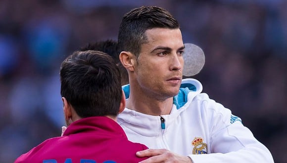 Lionel Messi y Cristiano Ronaldo pelearon en la Liga Santander por nueve años. (Getty)