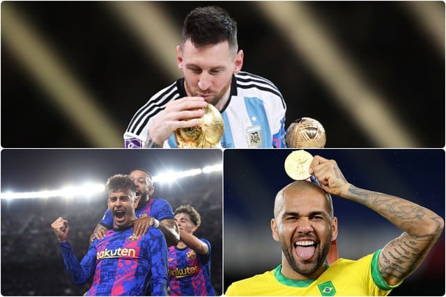 Los futbolistas con más títulos logrados. (Fotos: Getty Images)