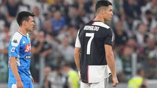 De crack a crack:"Cristiano Ronaldo me felicitó y me dio la bienvenida a Italia", 'Chucky' Lozano