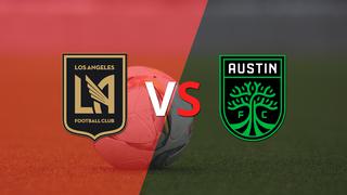 Termina el primer tiempo con una victoria para Austin FC vs Los Angeles FC por 1-0