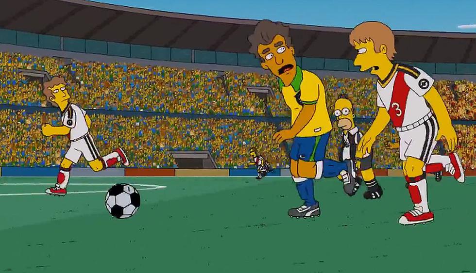 Esta es la verdad tras el viral de que Los Simpson predijeron la final Perú vs Brasil. (Foto: Captura de video)