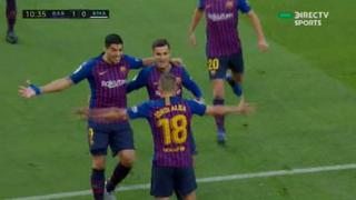 La narración de la TV para lo de Coutinho: 31 toques para el golazo en el Barcelona vs. Real Madrid