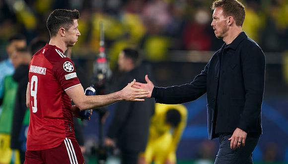 Robert Lewandowski tiene contrato con el Bayern Munich hasta mediados de 2023. (Foto: Getty)