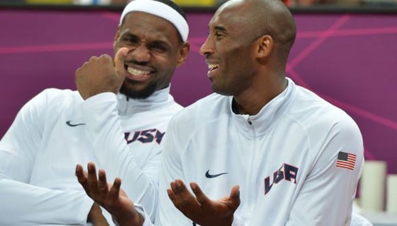 LeBron James le hizo un homenaje a Kobe Bryant el reciente sábado. (Foto: AFP)