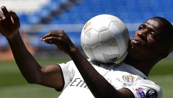Vinícius Júnior también destacó el trabajo colectivo del Real Madrid. (Foto: AFP).