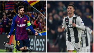 ¡Los amos del fútbol! Messi y el gran elogio a Cristiano tras su Hat-Trick con la Juventus en Champions