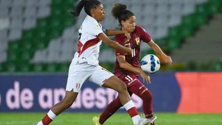 Perú cayó 2-0 ante Venezuela, por la tercera fecha de la Copa América Femenina 