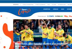 Pasó el 'Scratch': así informaron en el mundo sobre la victoria de Brasil ante Paraguay [FOTOS]