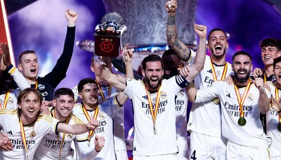 Real Madrid se llevó LaLiga de España en la temporada 2023-24. (Foto: EFE)