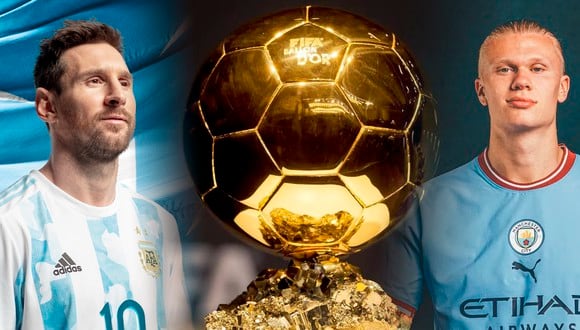 Lionel Messi y Erling Haaland, los favoritos de Gündogan para ganar el Balón de Oro. (Foto: Composición/Depor/Lionel Messi/AS/Getty Images)