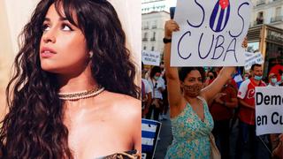 Camila Cabello y las marchas en Cuba, su país natal: “Necesitamos ayuda para difundir la conciencia”