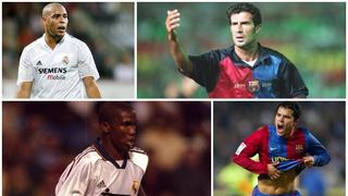De un lado y del otro: los futbolistas que vistieron las camisetas de Real Madrid y Barcelona