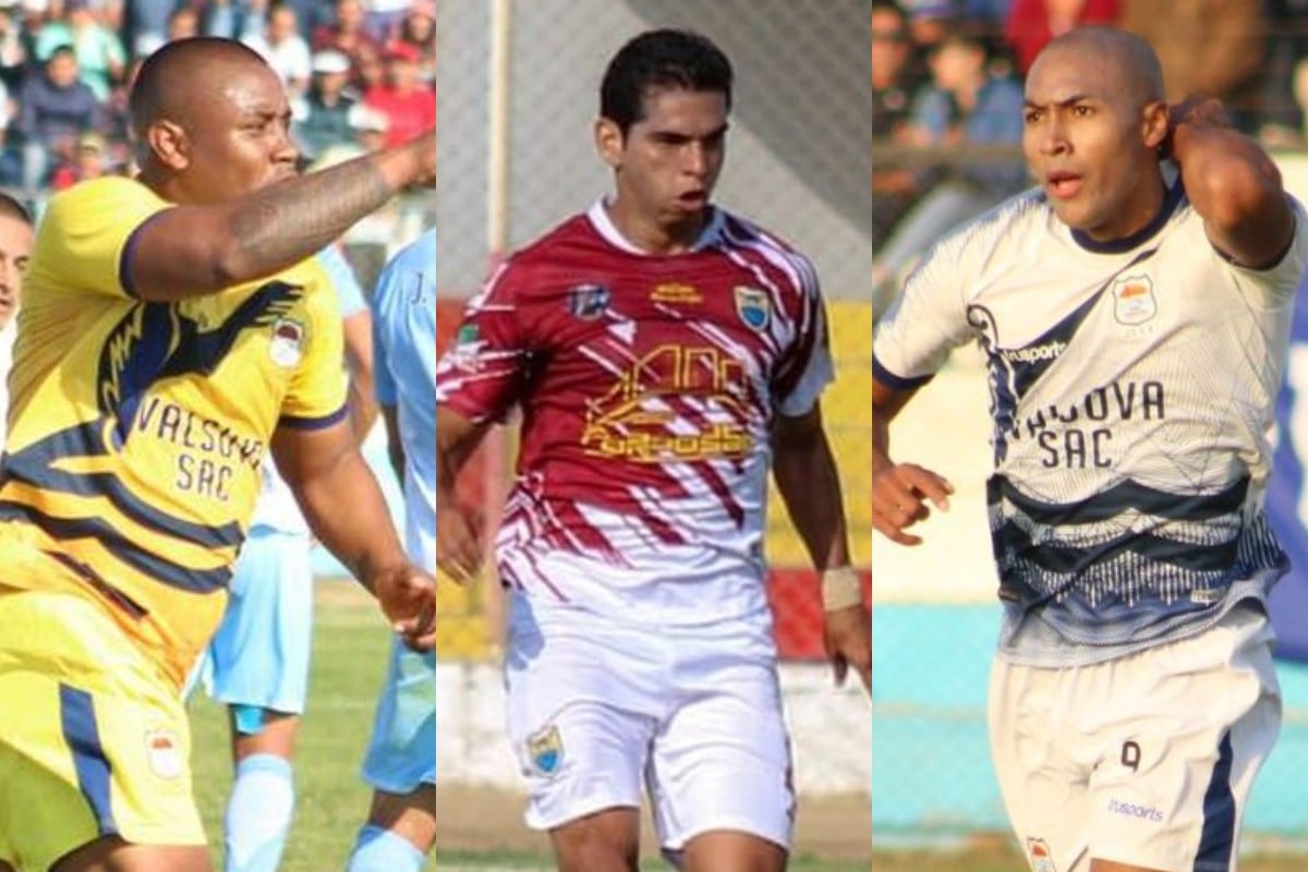 Jugadores que jugaron en Primera División y juegan Copa Perú (Foto: Internet)