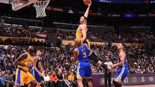 Los Angeles derrotó 117-97 a Golden State Warriors de Durant y Curry por NBA