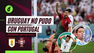 ¡A un paso de la eliminación!: la reacción de los hinchas ‘charrúas’ tras la derrota de Uruguay ante Portugal